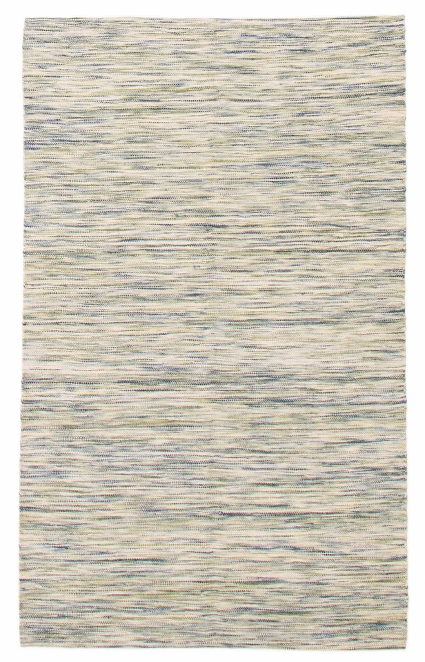 Vintage Hand Woven Traditional Kilim Rug 4'11" x 7'10" Oriental Wool Carpet - Image 1 of 4