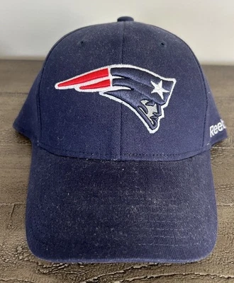 Gorra New England Patriots 2007 Reebok On Field azul marino S/M TB12 ¡Brady rara! Foto 1 de 4