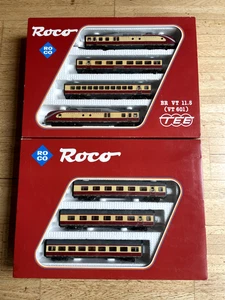 Roco H0 04183 A TEE Dieseltriebzug BR VT 11.5 ( VT 601 ), OVP, mit Personenwagen - Bild 1 von 5