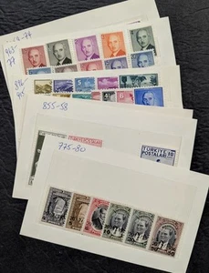 EDW1949SELL : TURKEY Nice collection of ALL DIFF. VF MOG CPLT SETS 1936-1952. - Picture 1 of 2
