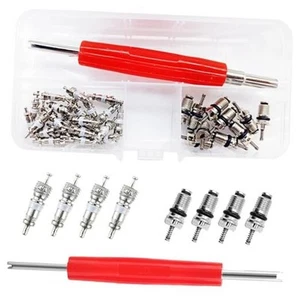 AC Valve Core Removal Tool Kit,Car Air Conditioner Valve Core Kit,R134a - Picture 1 of 8