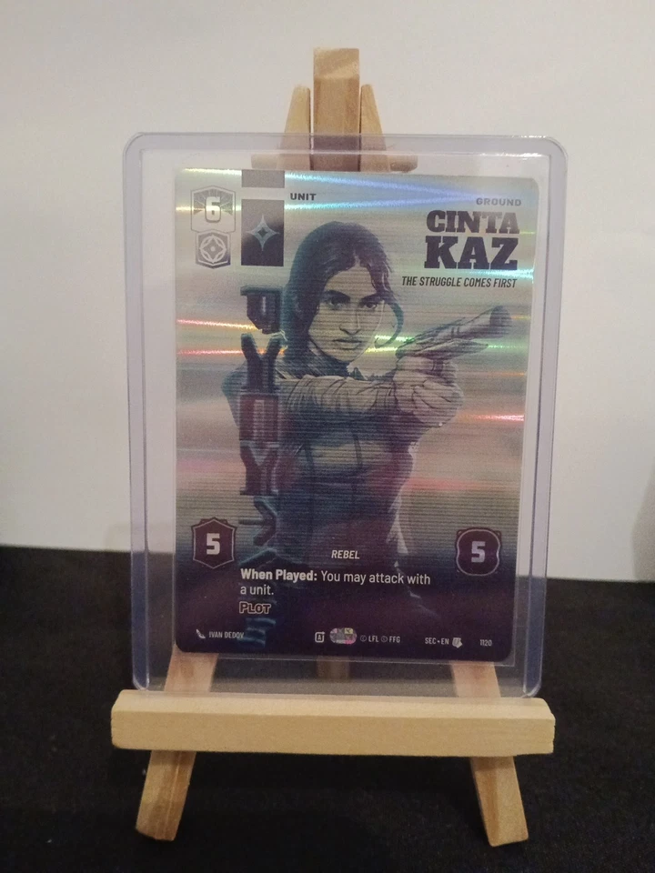 Star Wars Unlimited Secrets Of Power Cinta Kaz Prestige Foil - Image 1 of 1