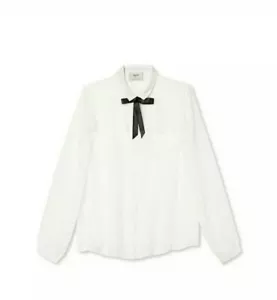 Jason Wu for Target Bow White Blouse XS New - Free Shipping - Picture 1 of 3