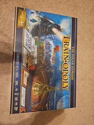 Juego de Mesa The Polar Express Train-Opoly Edición Coleccionista NUEVO Precintado Monopoly Foto 1 de 2