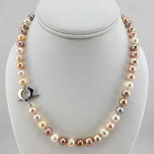 Collar de perlas de agua dulce multicolor Matt Harris Designs Edison 18" - Imagen 1 de 5