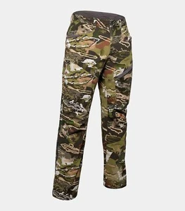 UNDER ARMOUR UA Grit 1347443 Hunting Pants Trousers Forest Camo Storm Hunt SZ 32 - Picture 1 of 21
