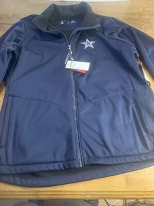 NFL Team Apparel Women’s Golf Jacket Navy Size 2XL  Dallas Cowboys Antigua - Picture 1 of 7