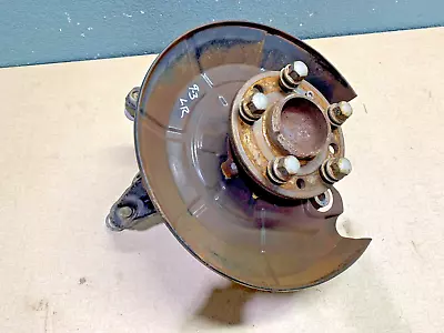 05 06 07 08 08 09 10 11 SAAB 9-3 LEFT REAR SPINDLE KNUCKLE HUB with LUG NUTS - Image 1 of 4