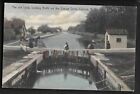 Pk82950:Postcard-Vintage View Of Old Lock,Looking North,Cayuga Canal,New York