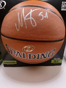 BOBAN MARJANOVIC DALLAS MAVERICKS MAVS SIGNED SPALDING BASKETBALL JSA COA AUTO - Picture 1 of 4