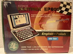 CCTACO PARTNER EP800 ENGLISH POLISH Talking Dictionary & Audio Phrasebook #Z - Picture 1 of 3