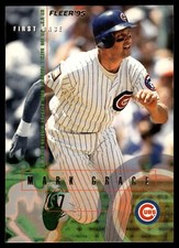 1995 Fleer #415 Mark Grace Chicago Cubs