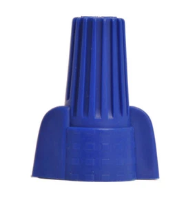 BLAU GEFLÜGELTE DRAHTVERBINDER AUFSCHRAUBMUTTERN UL - 700/PACK - SCHNELLER VERSAND - Bild 1 von 1