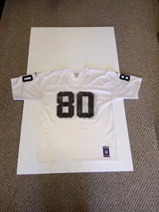 Jerry Rice ALL White Oakland Raiders Reebok NFL Football Jersey Size XL #80 - Picture 1 of 7