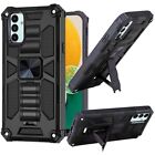 For Samsung Galaxy A13 5G Hybrid Rugged Magnetic Portrait Kickstand PC Case