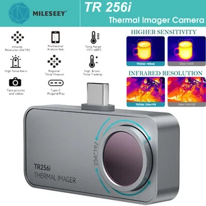 Mileseey Thermal Imaging Camera For Type-C IR High Resolution 256x192 White - Picture 1 of 7