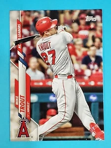 2020 Topps Update Mike Trout Los Angeles Angels #U-292 - Picture 1 of 2