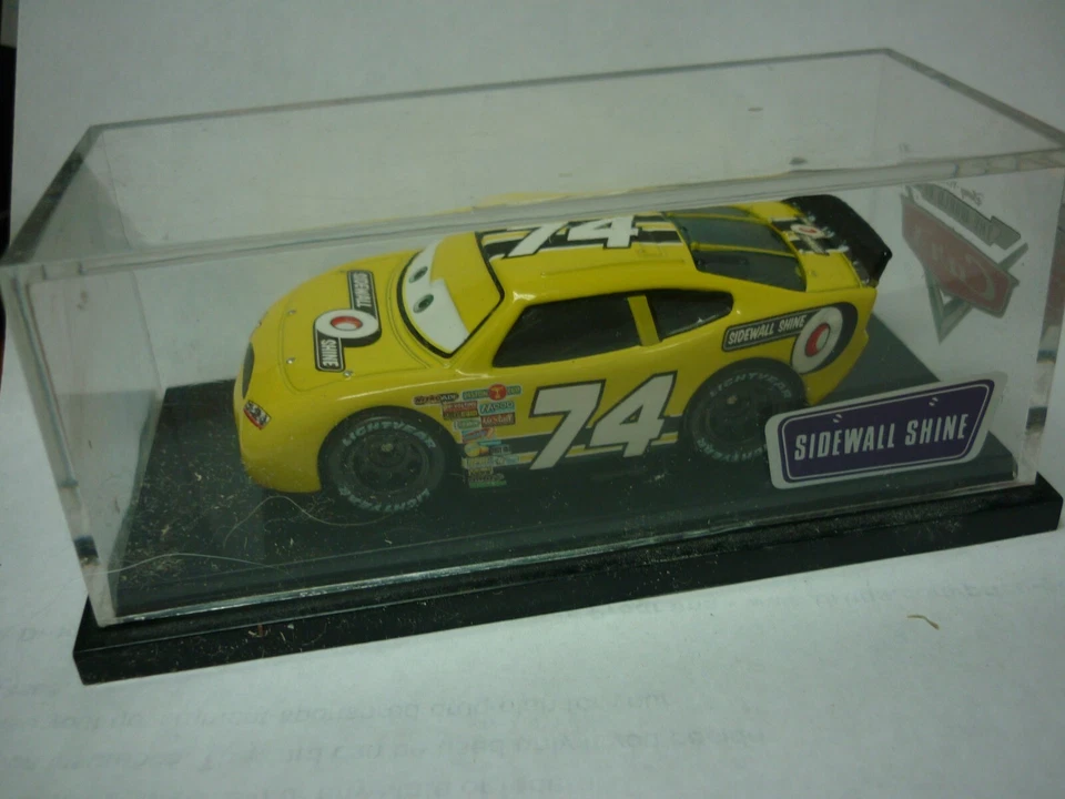 hot wheels  #74 sidewall shine disney pixar cars 2008 new york toy fair MINT - Image 1 of 1