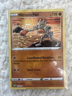 Hitmonchan Trading Card Game Classic #012/034 Collection Pokemon Card R1-X453 - Image 1 of 2