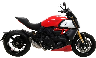 EXHAUST MUFFLER SILENCER ARROW TITANIUM + LINK PIPE FOR DUCATI DIAVEL 1260 19-21 - Image 1 of 3