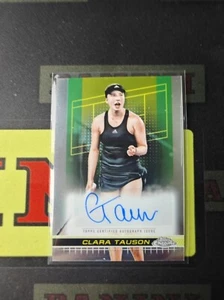 2024 Topps Chrome Tennis Chrome Auto Clara Tauson - Picture 1 of 2