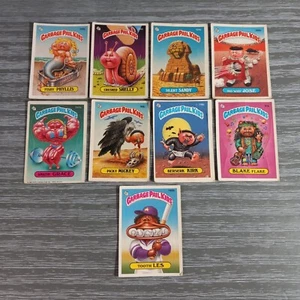 Müll Eimer Kinder Konvolut 9 Karten - 1986 - Bild 1 von 2