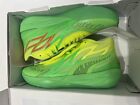 Nickelodeon PUMA LAMELO MB.02 Slime Green/Lime 377584-01 Shoes Men’s size 12