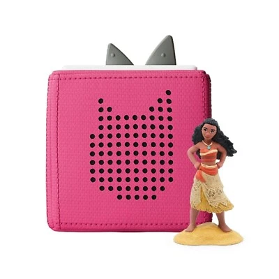 Tonies Disney Toniebox Audio Player Starter Set with Moana - Pink (10003070) LN™ - Image 1 of 4