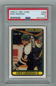 1990 O-Pee-Chee #348 Mike Modano PSA 9 - Picture 1 of 2