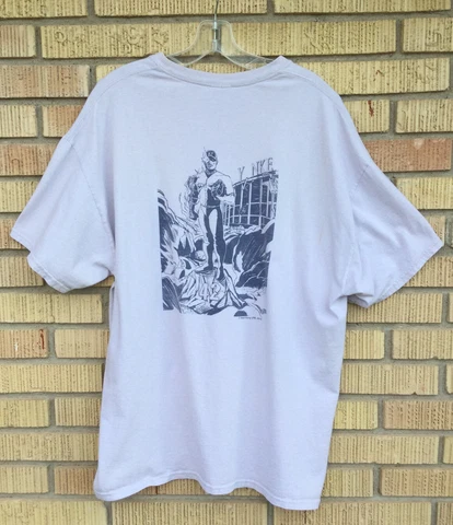 Mariano Rivera New York Yankees Graphic T-Shirt Beige Size XL Cover
