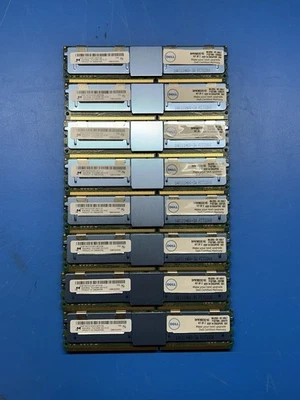 Micron 64GB PC2-5300F-555-12-ZZ 667 MHz DDR2 5300 - Image 1 of 3