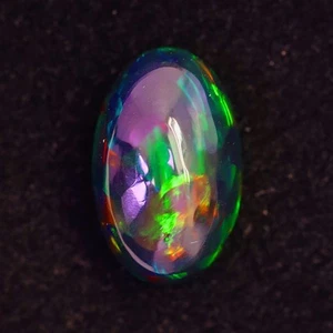 Gioco multicolore scintillante 4,40c! Nastro Sgombro Patt! Opale nero naturale Welo - Foto 1 di 4