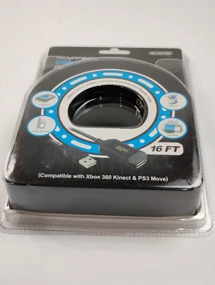 MONOPRICE USB 2.0 Active Repeater Ext Cable Xbox Kinect PS3 Female to Male 16FT - Image 1 of 3