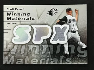 2007 Scott Kazmir SP /199 Spx Winning Materials Patch Relic - Picture 1 of 2