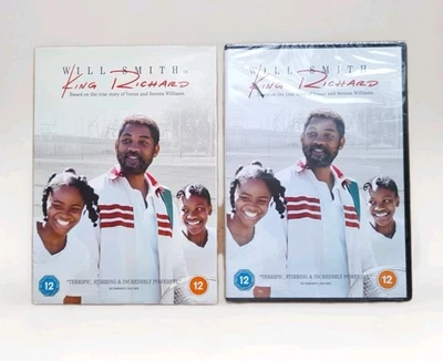 King Richard DVD Will Smith 2021 Venus & Serena Williams Biopic Drama Film - New - Image 1 of 4
