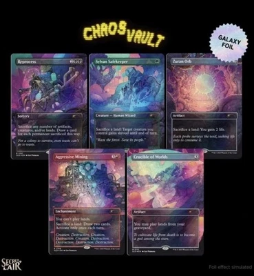 MTG Secret Lair Alien Auroras Galaxy FOIL - Sealed Chaos Vault READ DESC - Image 1 of 3