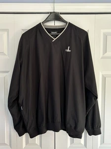 Vtg St. Andrews Golf Black Windbreaker size 2XL - Picture 1 of 7