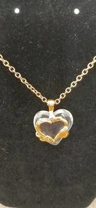 Heart Crystal Pendant Necklace - Picture 1 of 12