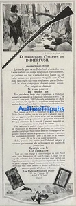 PUBLICITE DIDIERFUSIL FUSIL MAITRES ARMURIERS DIDIER CANON DREVET DE 1920 AD PUB - Picture 1 of 1