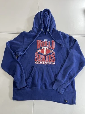 Jaqueta pulôver masculina pequena Texas Rangers World Series - Imagem 1 de 4