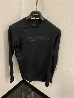 Camisa Klim Aggressor 1.0 Manga Larga Negra | Pequeña Foto 1 de 4