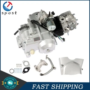 125cc 4 Stroke Semi Auto Engine Motor w/ Reverse For ATV Quad Go Kart Dirt Bike - Bild 1 von 24
