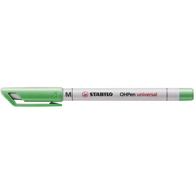 Folienstift STABILO OHPen universal wasserlöslich medium Einzelstift grün - Bild 1 von 4