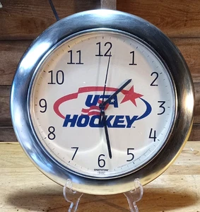 Sportstime by Bulova USA Hockey Wanduhr 11" - Bild 1 von 10
