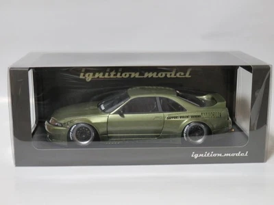 1/18 IG PANDEM GT-R BCNR33 Millennium Jade Ignition model Minicar - Image 1 of 4