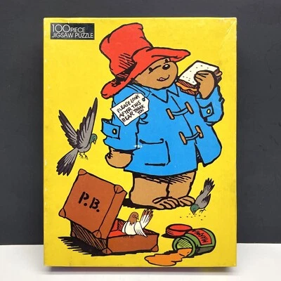 Rompecabezas PADDINGTON BEAR sellado DE COLECCIÓN 1988 100 piezas - Nuevo de Lote Antiguo Foto 1 de 4