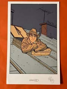 DODIER EX LIBRIS SIGNE SERIGRAPHIE JEROME K BLOCHE ESPACE BD NEUF - Imagen 1 de 1