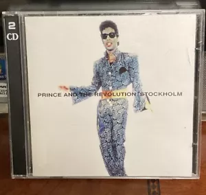 RARO PRINCE AND THE REVOLUTION STOCCOLMA 1986 Album CD Live 2 dischi straordinario - Foto 1 di 8