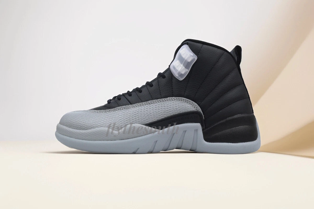 Preços baixos em Jordan 12 Retro Black Wolf Grey | eBay