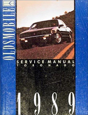 Manuale Di Riparazione Originale 1989 Oldsmobile Toronado E Trofeo 89 Olds - Immagine 1 di 2